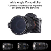 3X ND Quick Release  Bracket Lens Filter for DSLR Camera Photography Lens Bracket 77MM