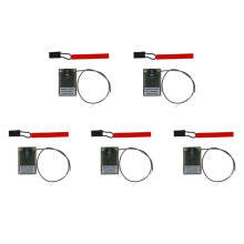 5X 2.4GHz  SR3100 DSM2 3 Channel Surface DSM2 Receiver for RC CAR RC BOAT