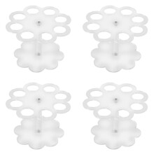 4X Detachable 8 Holes Acrylic Ice Cream Cone Holder Stand