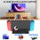 Tragbare Ladestation mit 4K--Kompatiblem Adapter/USB 2.0/Typ-C-Anschluss für   OLED Dock 5
