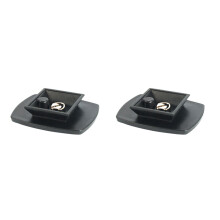 2X Dslr Kamera Adapter Mount Kamera Stativkopf Schnellwechselplatte Kamera Grundplatte für Dreidimensionalen Stativkopf
