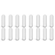 16 Unidades 8mmx30 mm PTFE Agitador Magnético Misturador Barra Agitadora Barra Magnética de Laboratório Placa Agitadora Barra Placa Agitadora ÍMã