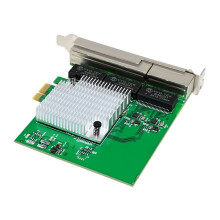 Gigabit Ethernet Network Card LAN Card 6 Port PCIe X1 Network Adapter 1000Mbps High-Speed for Win7/8/10