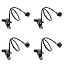 4X Supporto per Webcam Supporto Un Collo D'Oca Con Morsetto Flessibile da 25 Pollici per Webcam C930E, C930, C920, C922X, C922, C925E