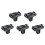 5X TELESIN Magnetic Two Claw Adapter Action Camera Accessories for  OSMO Action 3 Adapter 2