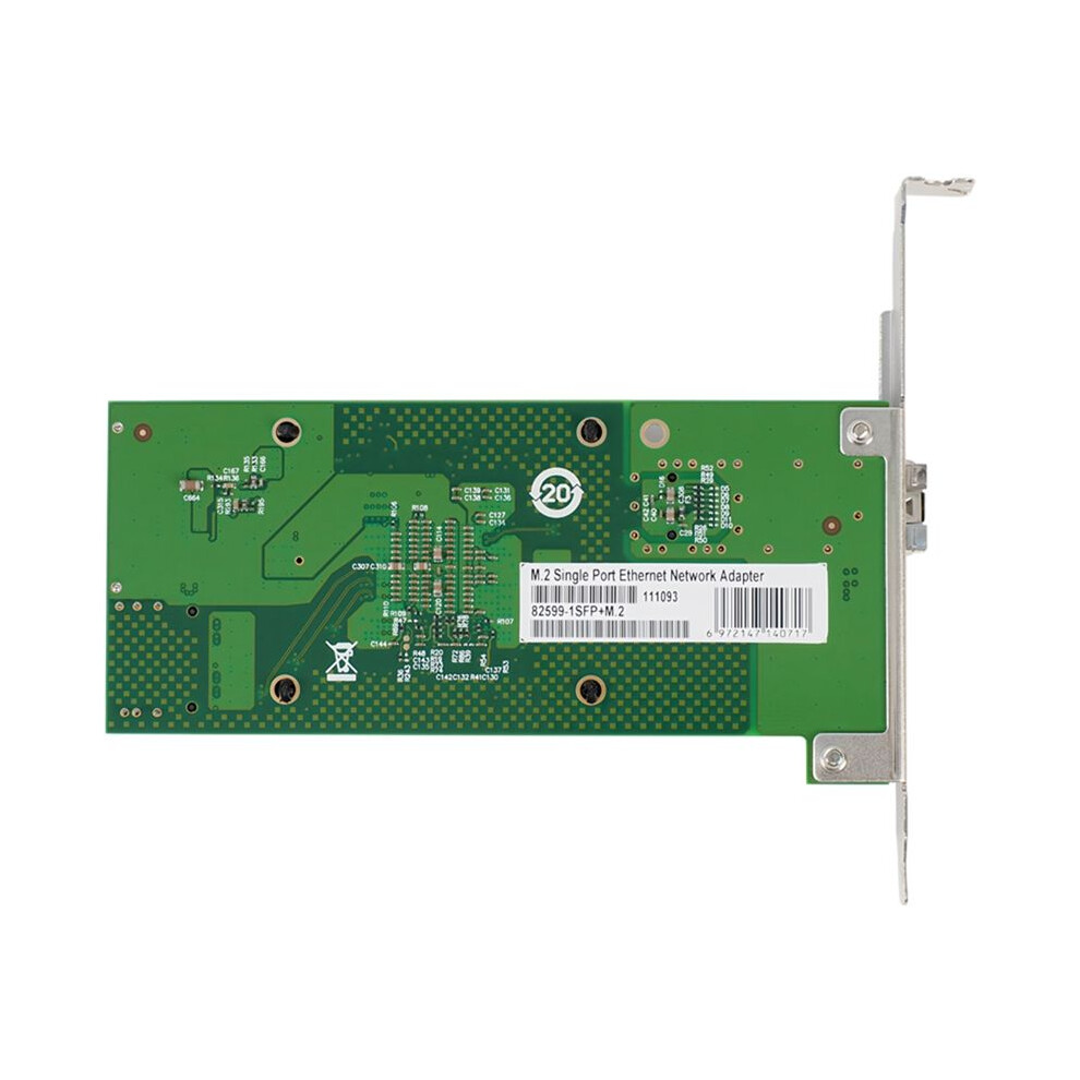 82599-1Sfp+M.2 10G For 82599 En Chip Single Port Ethernet Network Adapter X520-Da1,Excluding 10G Fiber Optic Modul 6033479402031