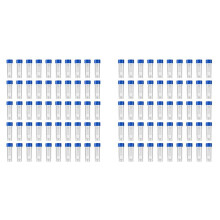 400Pcs 5Ml Plastic Graduated Vial Storage Container Test Tubes with Screw Caps