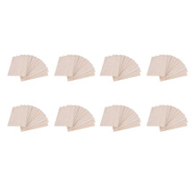 80 Pièces Séries les Feuilles de Bois de Balsa Plaque en Bois 150 X 100 X 2Mm pour Modèle de Bateau de Maison Bricolage