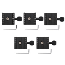 5X Aluminium 50mm Quick Release Plate QR Clamp Fits Arca Swiss Standard for Tripod Ballhead