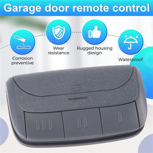 Universal Gate Remote Control Garage Door Control 3 in 1 Multifrequency Remote 310-390mhz Rolling Code Remote Control 1