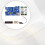MPW2.5G para Raspberry Pi 5 Placa de Expansão PCIE para WiFi7 2.5G ETH com Módulo WiFi RTL8125 M.2 Ekey Interface para RPI 5 6
