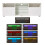 Living And Home White TV Stand with RGB LED Lights 4