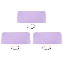 3X Yoga Tappetino per Il Ginocchio Tappetino da Yoga 15mm Tappetino da Allenamento per Esercizi di Grandi Dimensioni