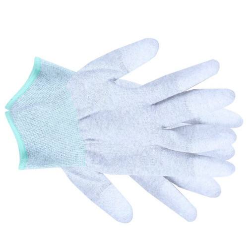 5X Anti Static Anti Skid ESD Electronic Labor Working Glove PC Computer Repair Size: M 1