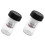 2X Lentille D'Objectif Achromatique de Plan de Microscope 4X Objectifs de Microscope Métallurgique Biologique 1
