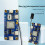 4G HUB Expansion Board Air780e Networking Module 4G CAT1 LTE Ethernet Module for Raspberry Pi Zero Dedicated 2