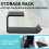 Acrylic Headphone Bracket Wall Mounted Headset Holder Desk Display Stand Bracket Hanger Headphone 6