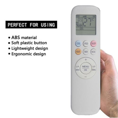 10X New YKR-T/011E Remote Control Replacement for AUX Air Conditioner Remote Control ,White 1