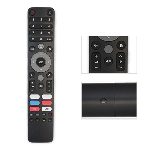 8X Universal  TVs Remote Control for DEXP, , CHIQ - for Multiple Models,Voice 1