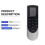 2X New YAN1F1 Air Conditioner Remote Control Replacement for Gree Air Conditioning Controller 7