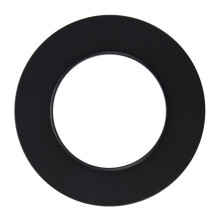 10X Filtro de Lente de Câmera Anel Step 49mm-77mm Adaptador Preto