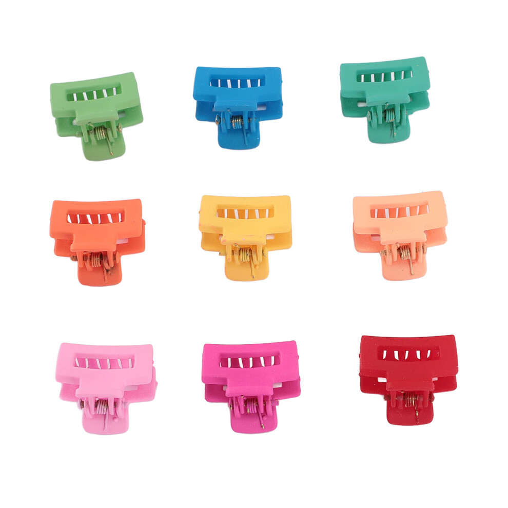Hair Claw Clips 100pcs Small Rectangle Matte Non Slip for Women Girls