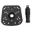 2X 0368 Universal Fishfinder Mount , Boat Fish Finder Electronics Mount 3