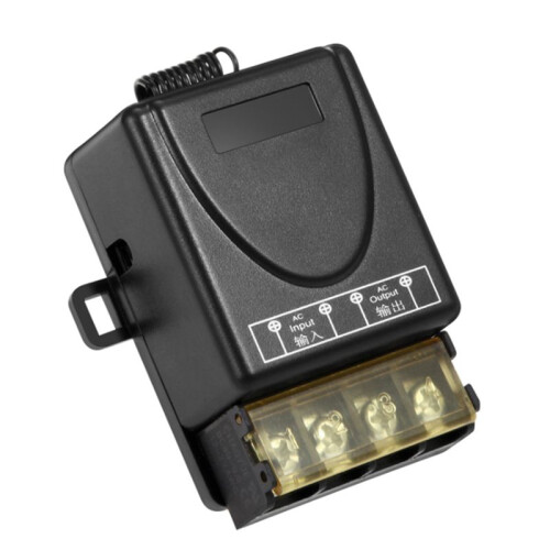 8X 433MHz 220V Water Pump Remote Control  1Ch 30A Receiver Module /OFF Wireless RF Transmitter for Light LED 2