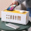 Cable Organizer Box for Desk - Electric Socket Storage, Power Cord Holder, Desktop Plug-in Board Management C 2