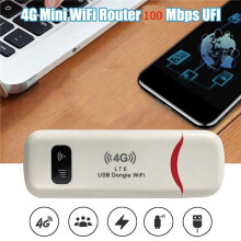 2X 4G LTE Wireless USB Dongle Mobile Hotspot 150Mbps Modem Stick Sim Card Mobile Broadband 4G Router for Car Office