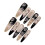 (L) 10PCS Flash Cat Eye False Nails for Women 5