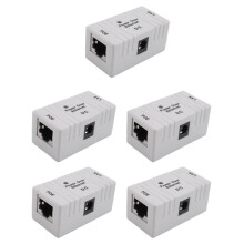 5X 100 Mbps 5V 12V 24V 48V/1A BJW POE Injector Power Splitter for IP Camera POE Adapter Module Accessories-White