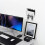 Router Wall Mount Bracket Wifi Storage Box Wall-Mounted Holder Wall Mounted Cable Organizer for Router Top Box White 7
