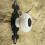 2X Vintage Ceramic Door Knobs Drawer Cabinet Cupboard Wardrobe Pull Handle White+Black 3