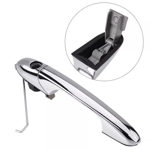 RHD Front Right Chrome Outer Door Handle 735592012 for  500 2007-2019 Exterior Handle Pull 735451694 735485872 2
