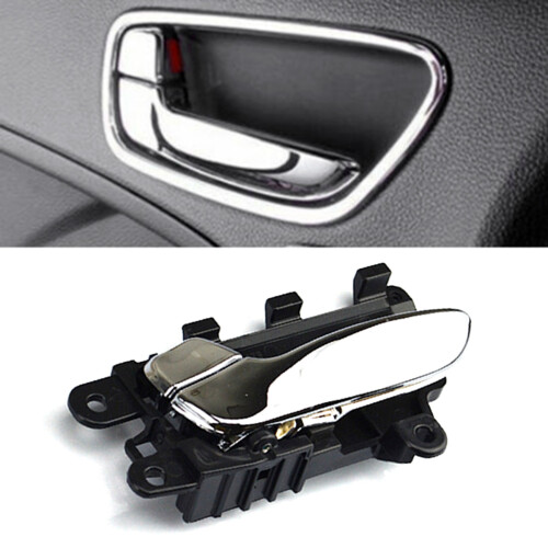 2X Car Styling Chrome Inner Door Handle Right Side for  K3 Forte Cerato 2011-2017 2