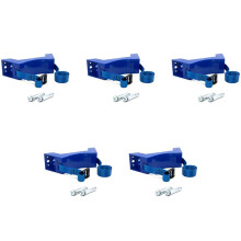 5X Zylinder Halterung Gas Flaschen Halterung Langlebiger ABS Gas Flaschen Halter für Wohnmobil Wohnmobil RV Caravan,Blau