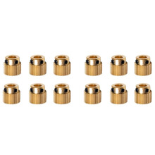 12Pcs Rugged 3D Printer Parts Driver 26 Tooth Gear Brass Extruder Wheel Gear for Printer Cr-10 Cr-10S S4 S5 3 Pro