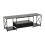 Living And Home 160cm TV Stand with Fabric Drawers, Black 4