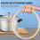 (28cm) Pressure Cooker Sealing Ring - Dishwasher Safe Replacement 1