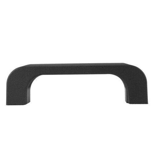 8X Door Cabinet Black Plastic Rectangular Pull Handle 5.2 Inch 1