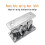 3Pcs Spring Loaded Door Easy Lock Stop Catch Release Clamp Double Roller Catch (Mp-4) 3