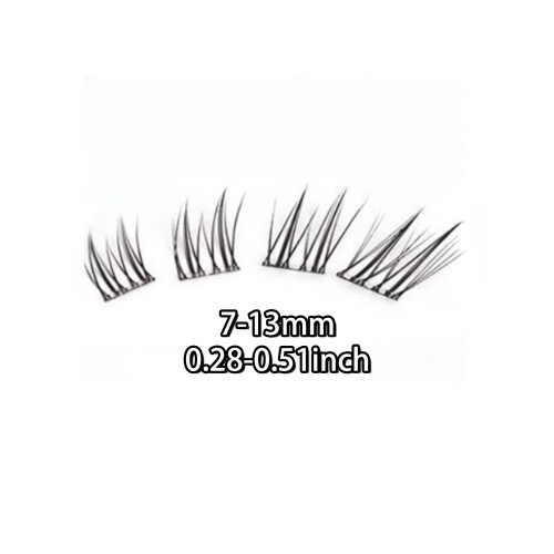(6 rows) Fox Eye Glue-Free Lashes for Hanfu Makeup