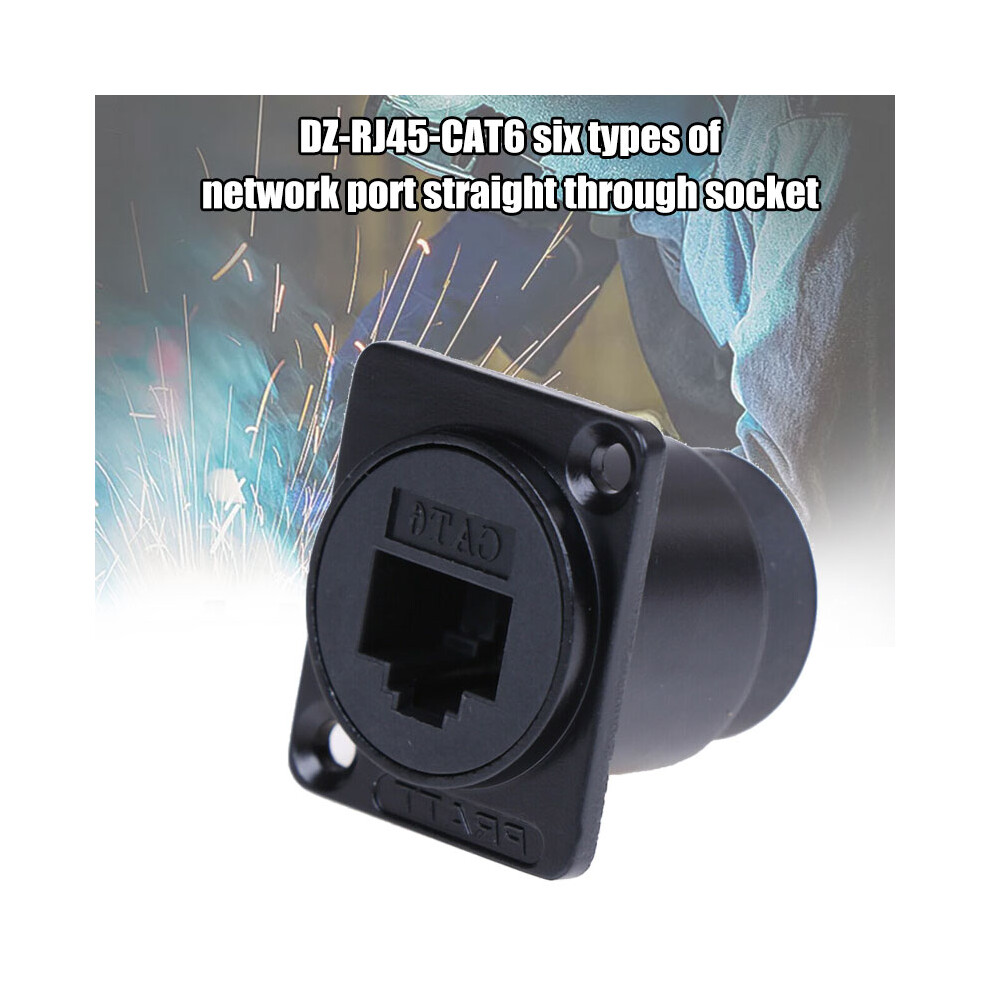Cat6 Rj45 Female Ethernet Connector Adapter 6017806820521
