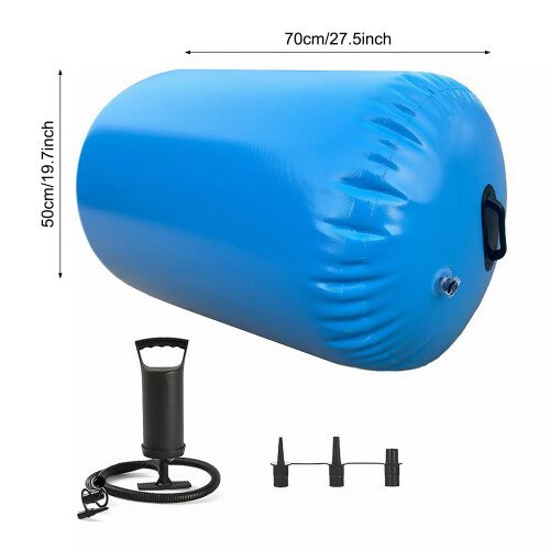 (0.5*0.7M manual ventilation) Inflatable Gymnastics Roller for Handspring Training 2