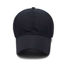 (Black) Men\'s Quick Dry Baseball Cap for Outdoor