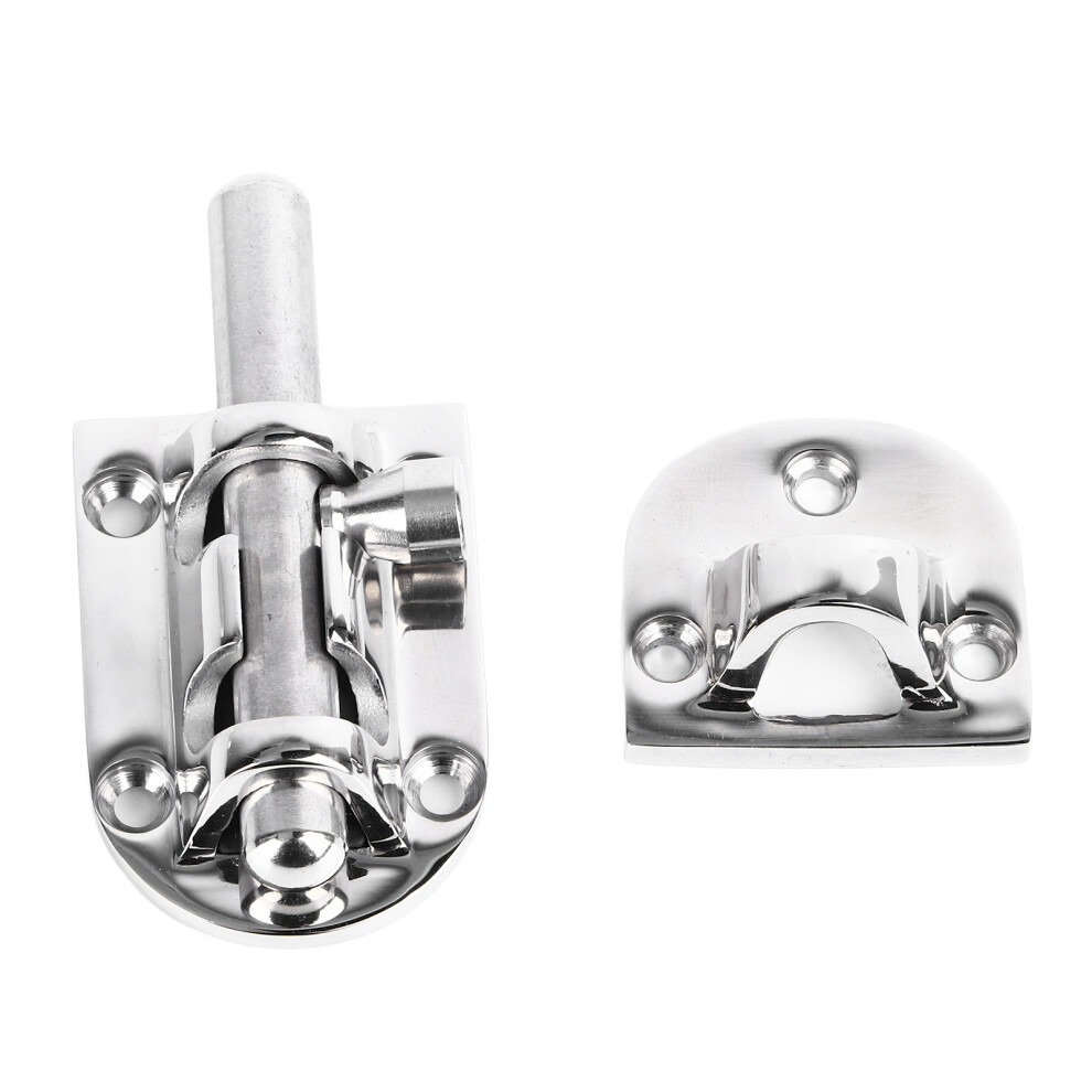316 Stainless Steel Door Barrel Bolt Latch Set 90X38mm Sliding Lock 6901385817990