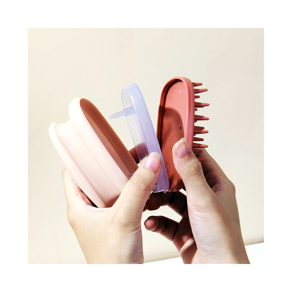Roc-Electron Pink (Pink) Scalp Massager Brush For Dandruff - Men & Women