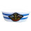 (2) Navy Captain Hat with Anchor - Blue & White 1