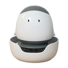 (1994 Chicken Pot Brush [Light Gray]) Auto Dish Brush with Soap Dispenser - 50 Char